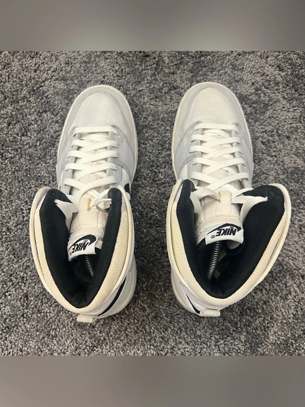 Jordan 1 Retro AJKO Shoes Men’s Size 12 White Black Grey Fog Sail DO5047-100